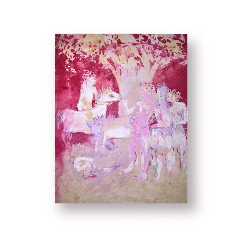 ANONYMOUS. Painting. Contemporary art. Latin American Art. Collectable.