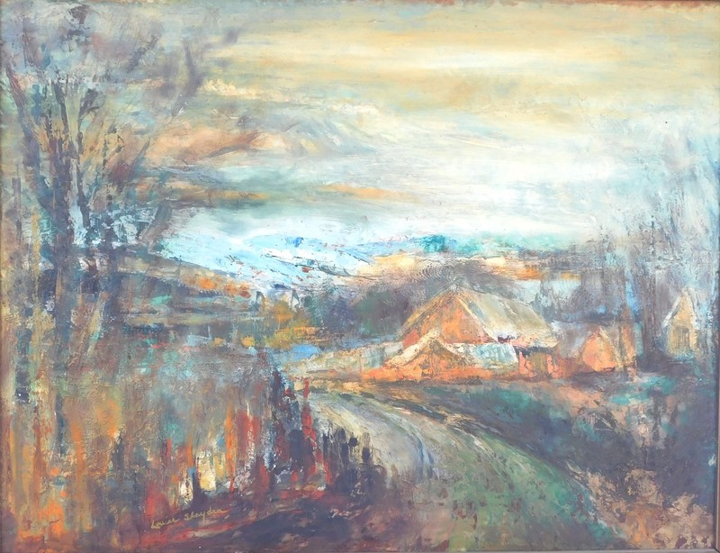 Louise Slayden (New York / Connecticut, 20th C.), "Catskills", Oil On Canvas