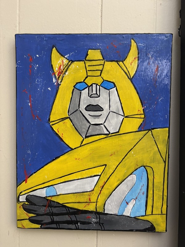 Transformers G1 Bumblebee Painting gallery