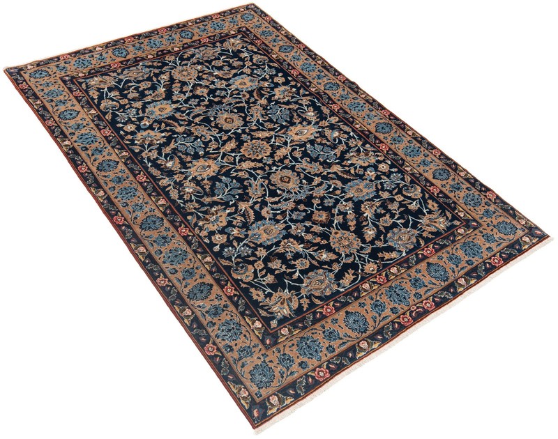 Hand Knotted Rug Ghom 200 x 135 cm gallery