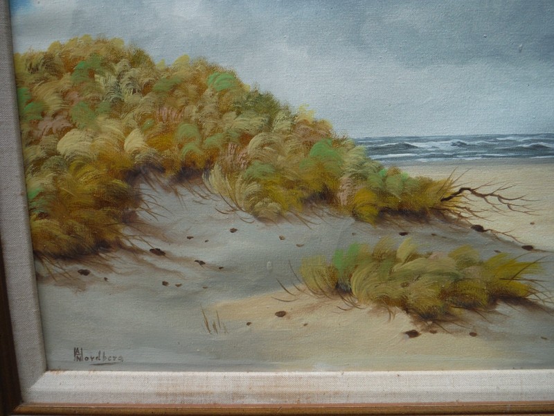Swedish Artist A.H. Nordberg Oil Painting on Canvas 24” x 20” gallery