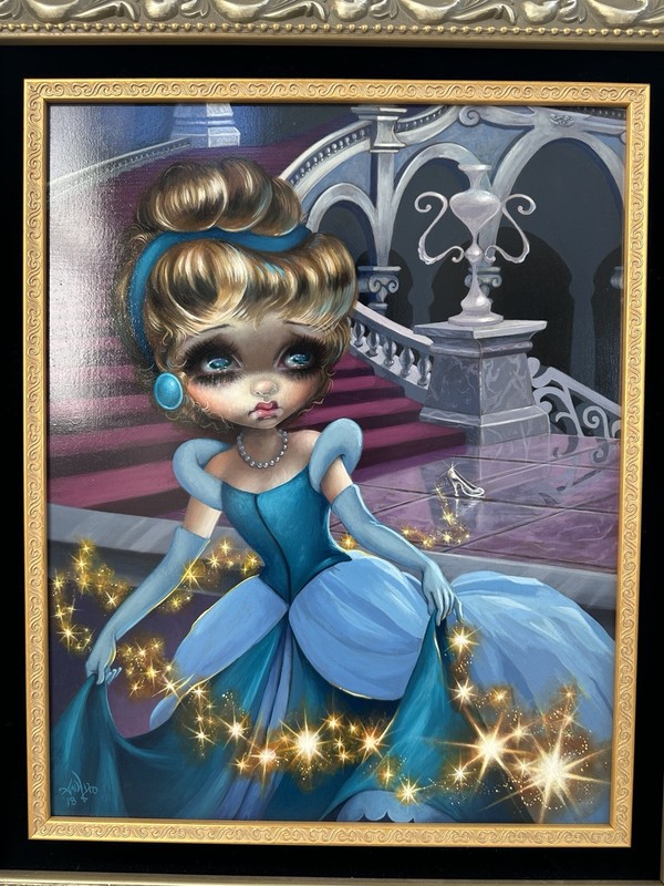 Jasmine Becket-Griffith ORIGINAL “Cinderella Leaving the Ball” gallery