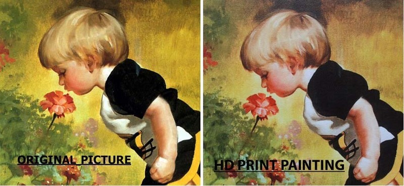 Jesus Christ Religious Painting Portrait of Jesus Giclee Printed on canvas P832 gallery