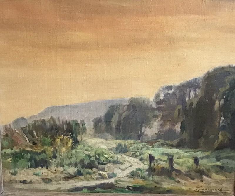Albert Londraville - Original Oil, Desert Scene gallery
