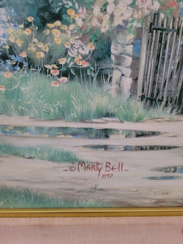 MARTY BELL "HOLLYBUSH" S/N 1094/1200...IMAGE SIZE 24 X 30 WITH COA gallery