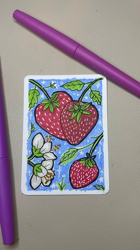 Artist Trading Card – Plant Series