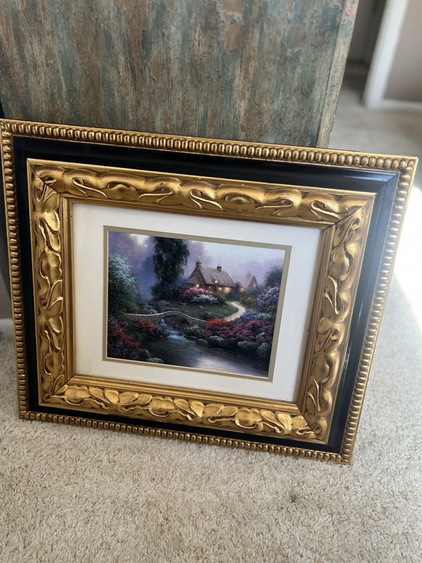 Thomas Kincade Framed Print {746}