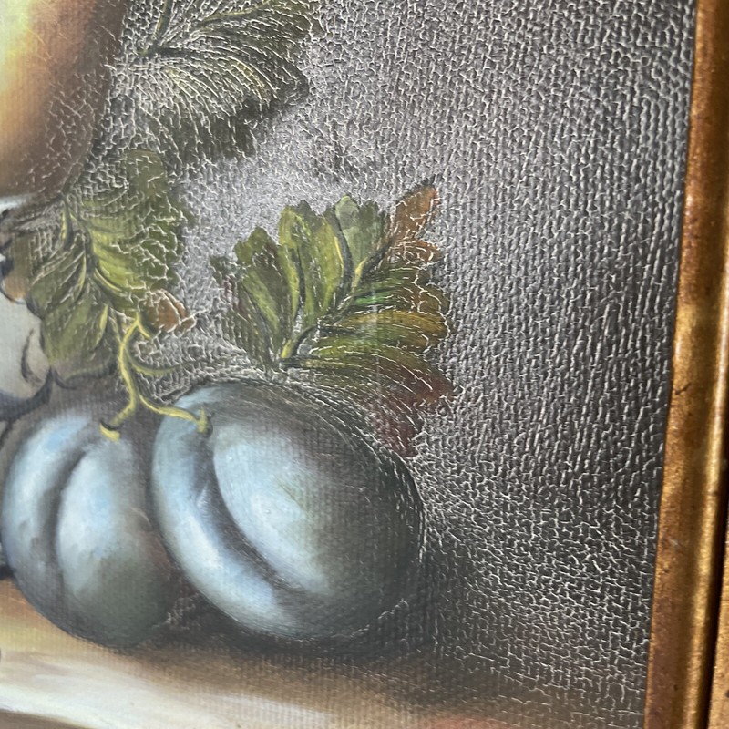 Vintage J.Magus Signed Framed Still Live Oil On Canvas Painting 13x15 in gallery