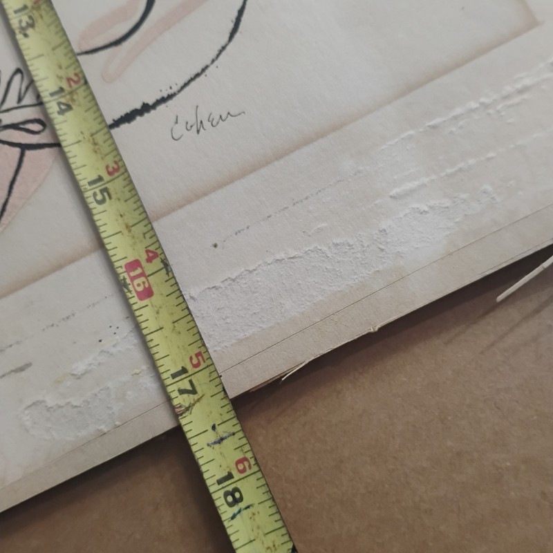 Cohen Art Signed Rare Silk Screen Vintage Mystery Artist Vintage Art gallery
