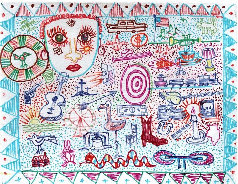 DOODLES ART MATERPIECE by Otto Schneider – NOW $40