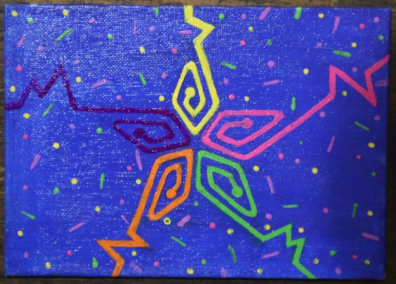 I love the 1990’s #2 – Original painting by Bats
