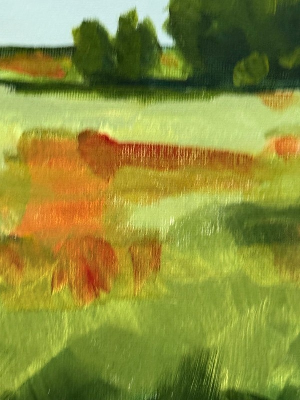 R Stevens Original Acrylic Landscape Painting 11x14 gallery
