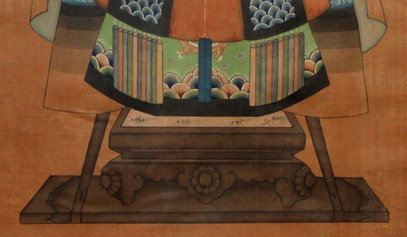 Antique Chinese Ancestor Painting gallery