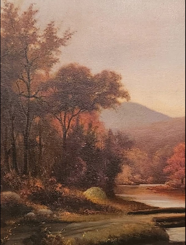 George Lafayette Clough (1824-1901) - Hudson River School Painting Circa 1870 gallery