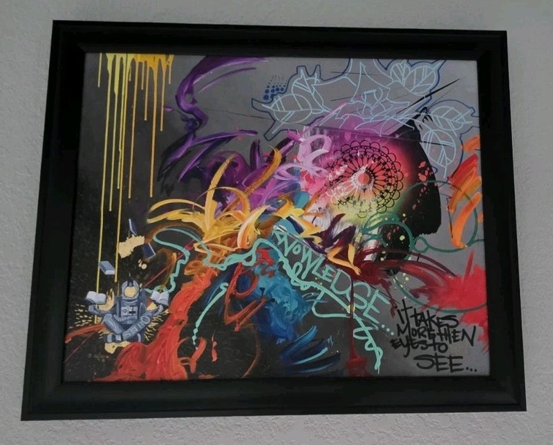 Kre8 “The Kre8tion Of Knowledge” Hand-signed By Artist