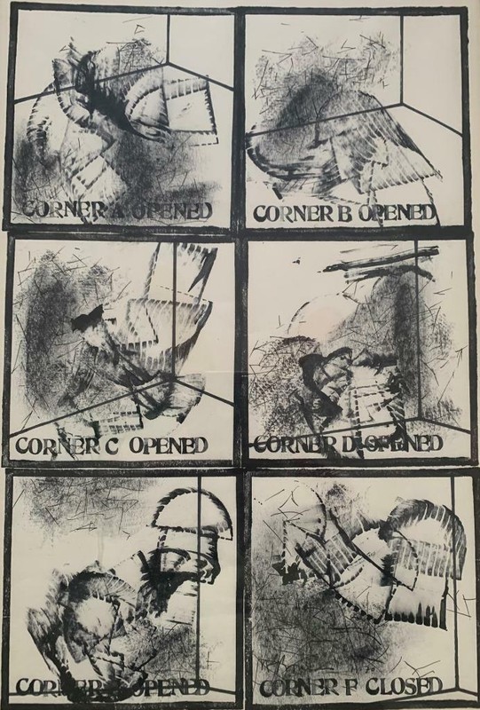 Harry Bouras Ink on Paper Original Listed Artwork Nice!