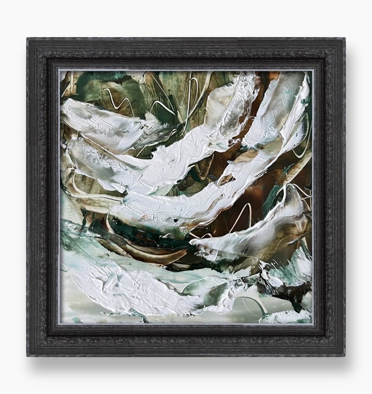 Big Sur Coastal Depth Seaweed Waves Earth Ocean Flow California Abstract Artwork