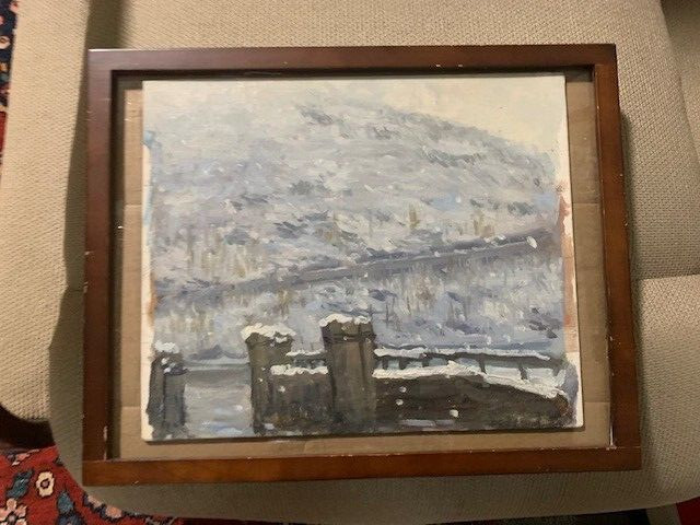 William A( Alexander) Drake Framed Oil on Artist Board(1891-1979) gallery