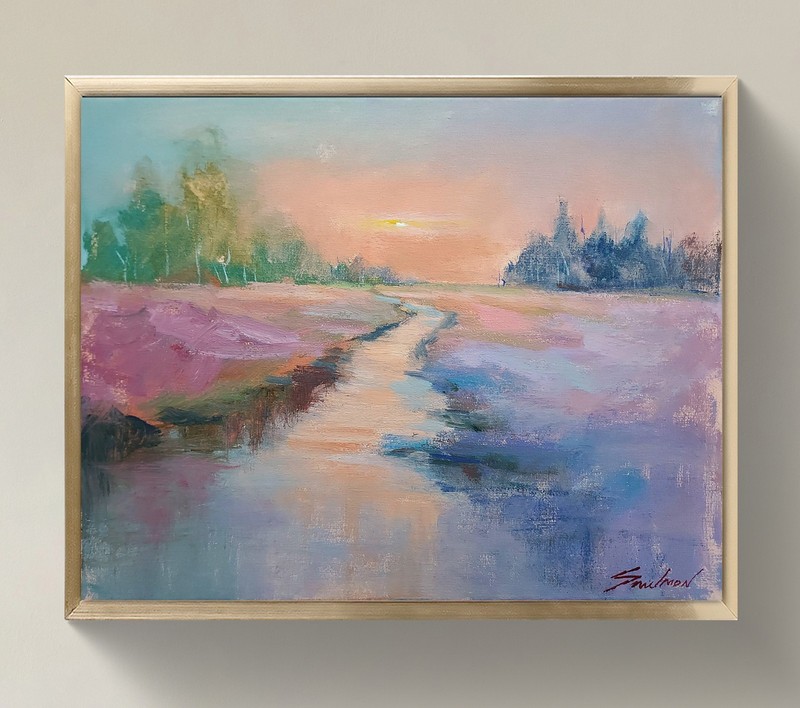 Original Impressionist Painting on 14×11 inch Canvas – Signed by the Artist