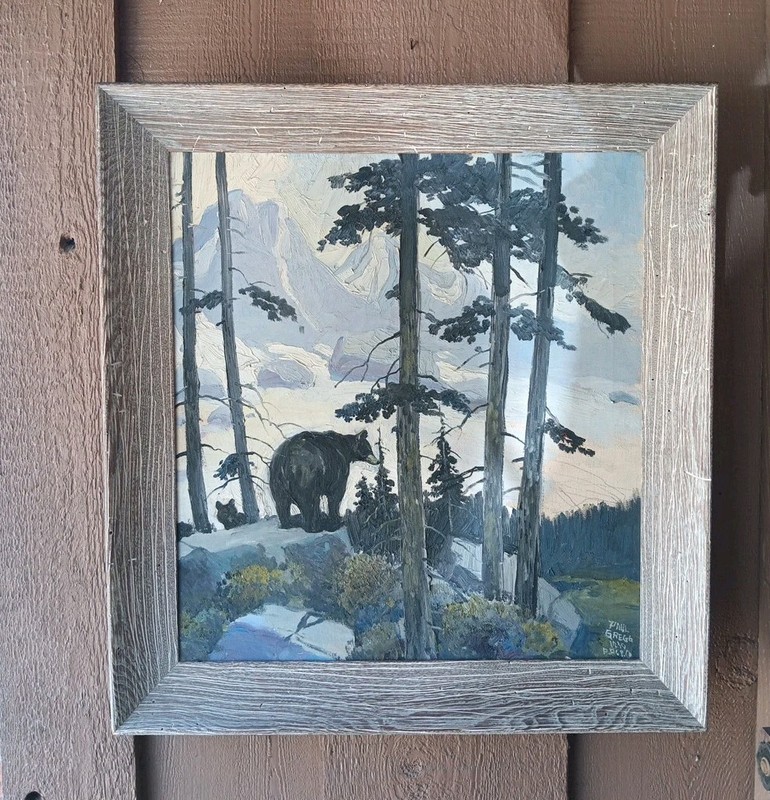 Paul Gregg (1876-1949) Impressionist Original Oil Painting "Summer Dodger" gallery