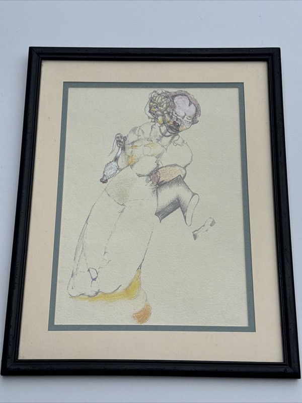 AFRICAN AMERICAN MODERNIST PAINTING DRAWING MUSEUM COLLECTION MODERNISM MYSTERY gallery