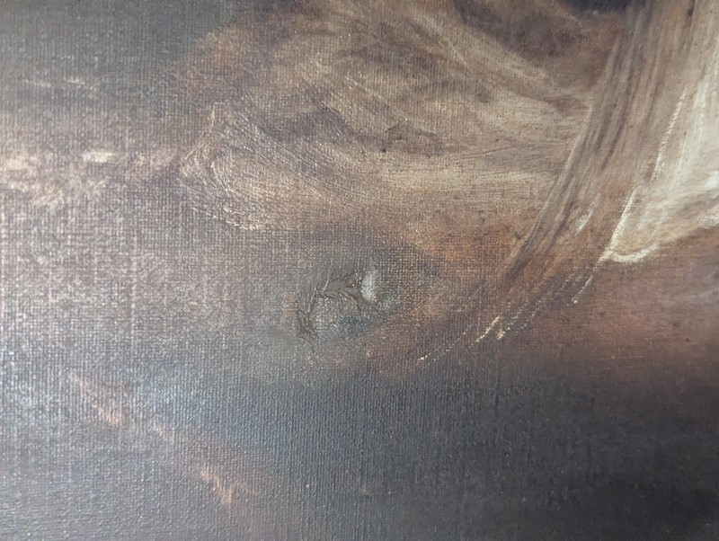 Antique Painting After John Knighton Thompson's First Easter Dawn Angels gallery