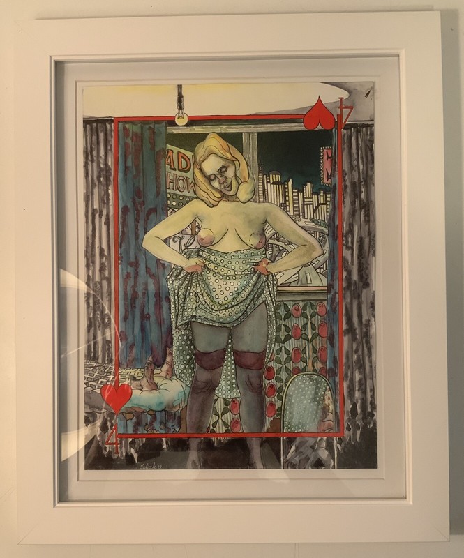 “Playing Cards” Original Framed Artwork by Yulia Kuznetsova gallery