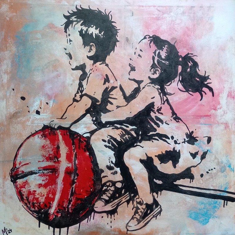 Original Painting Unique Signed Abstract Modern Art Painting Picture Art Banksy gallery