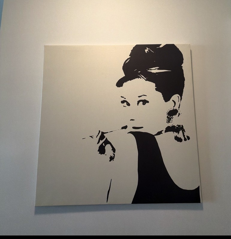 Portrait of Audrey Hepburn