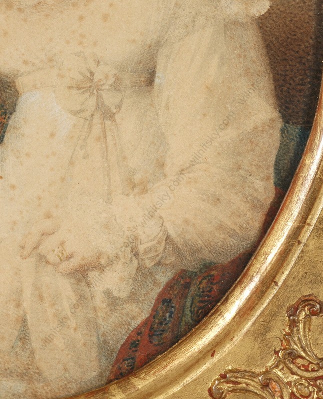 Johann Nepomuk Ender (1793-1854) "Portrait of Lady Hatherton", watercolor (m) gallery