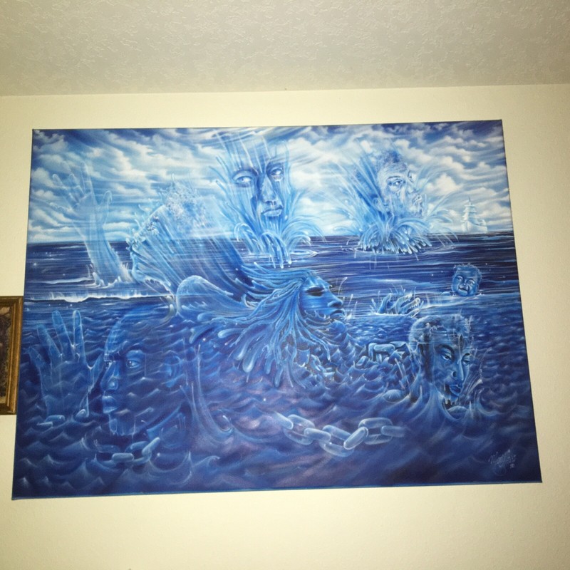Paintings On Canvas 30×40 Hand Painted Masterpiece Called Free Souls