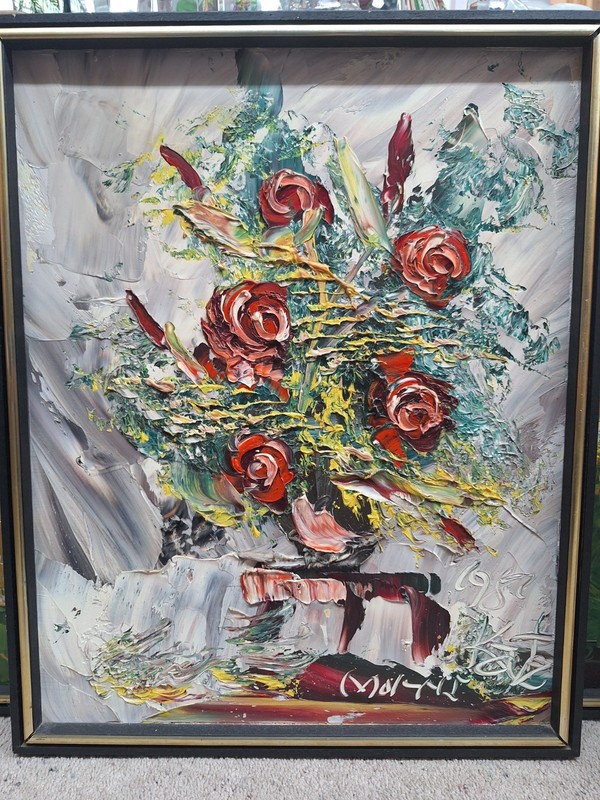 morris katz original painting