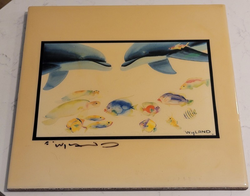 The Art of Wyland artist approved the collection Harmony Design Signed