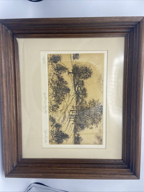 Original John Culik “Quiet Countryside 53/200 Signed In pencil.