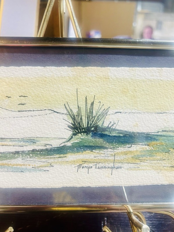 Vintage Margie Cunningham Watercolor