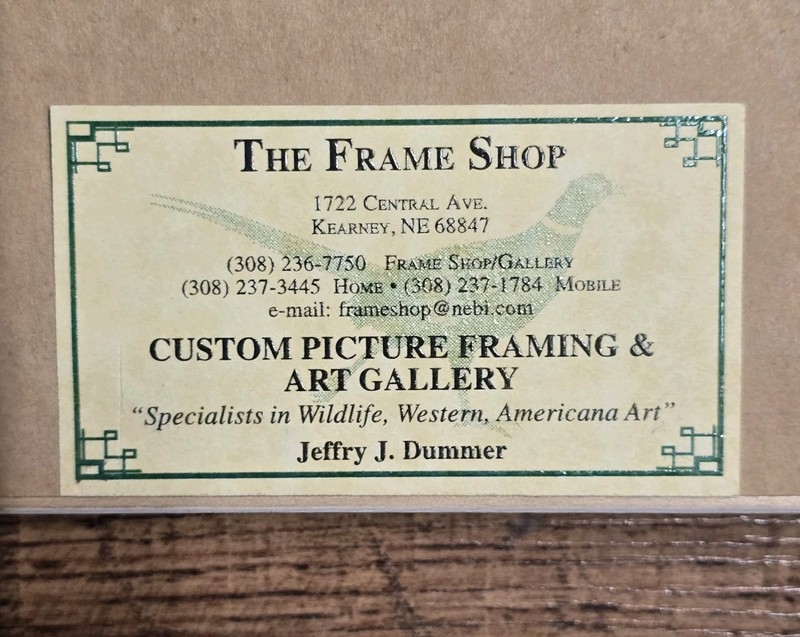 Beatty Fehling Limited Edition "Breath of Peace" Framed Signed Print #313/500 gallery