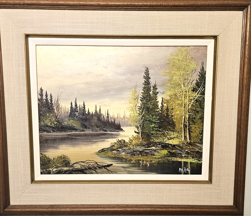 Michael K. Roth / Canadian Artist / Original Oil / Signed / REDUCED!