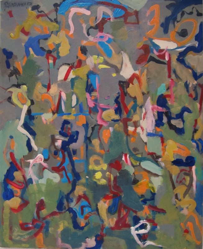 Original Zivanovits ABSTRACTION color field
