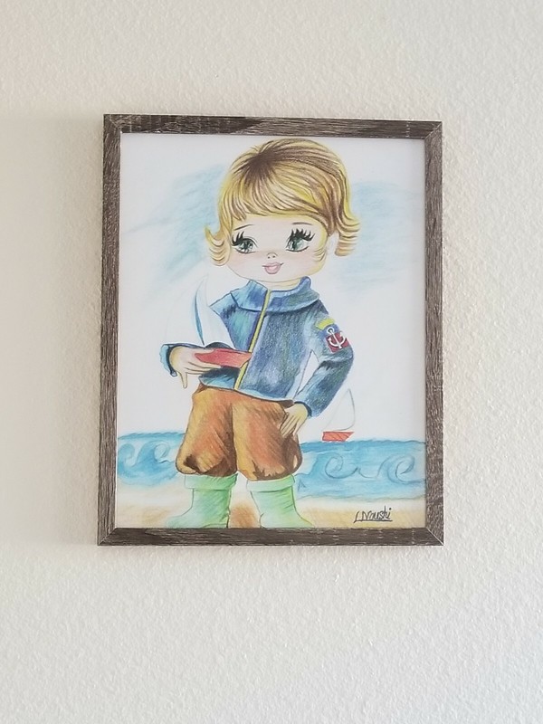 colored pencils painting (hand painted)