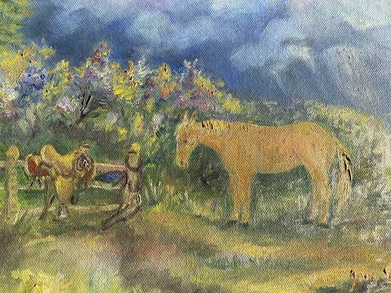 Oil Painting Original Signed 11×14” Hangable Wall Art