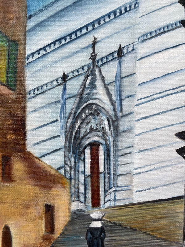 NENE BRADLEY, Florence Cathedral, Giotto's Bell Tower, Hotel Brunelleschi-Framed gallery
