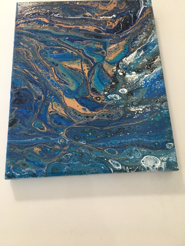 Pour Acrylic Art 8x10 in. gallery