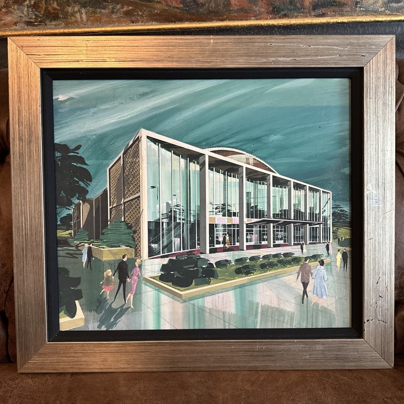 Bruce McCarty KNOXVILLE TN Civic Coliseum Mid Century Modern Atomic Architecture