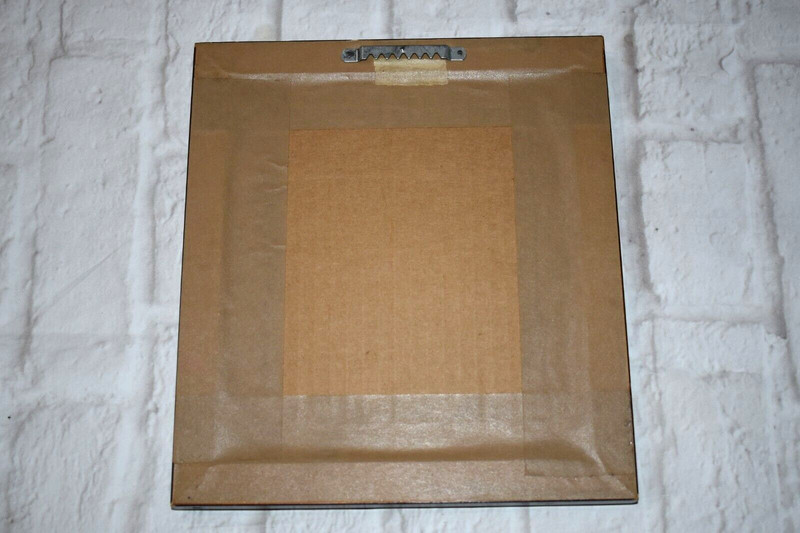 Vintage DOM MINGOLLA Enamel on Copper Painting Signed #2 gallery