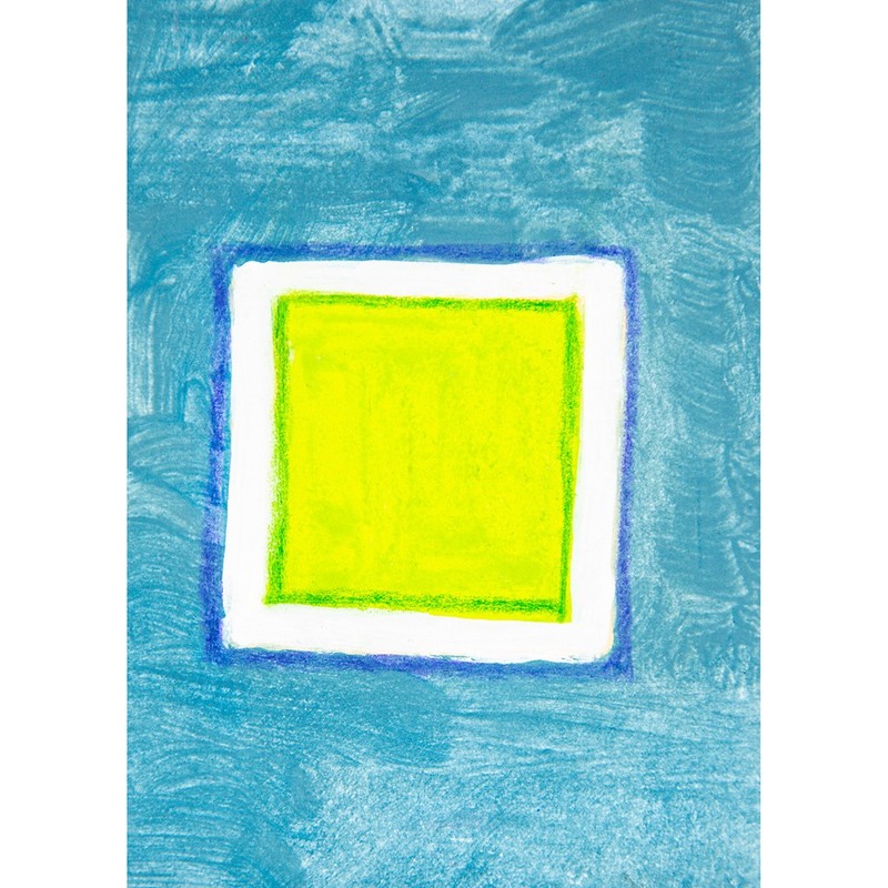 Original painting ACEO miniature OOAK modern art unique trend abstract No. 63