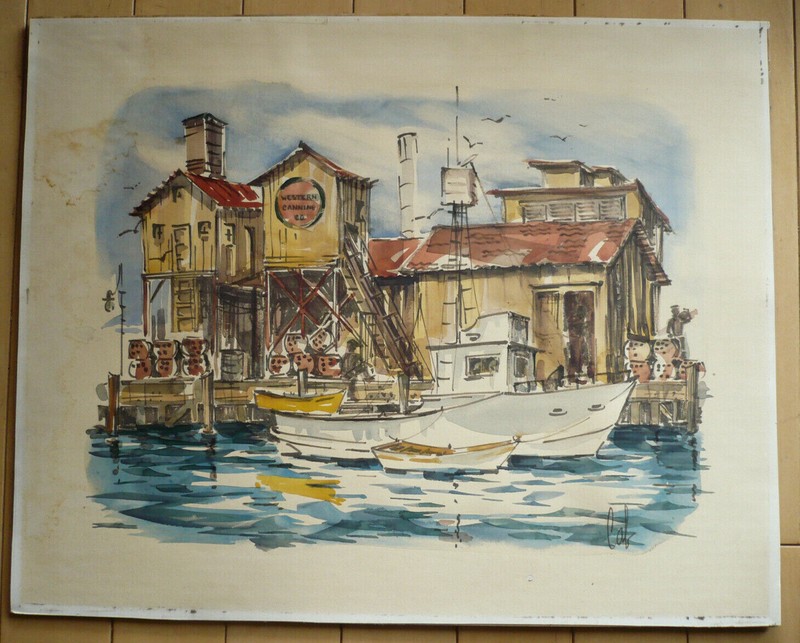 CAROL ZINK, LISTED NWS National Watercolor Society President, NEWPORT CANNERY CA