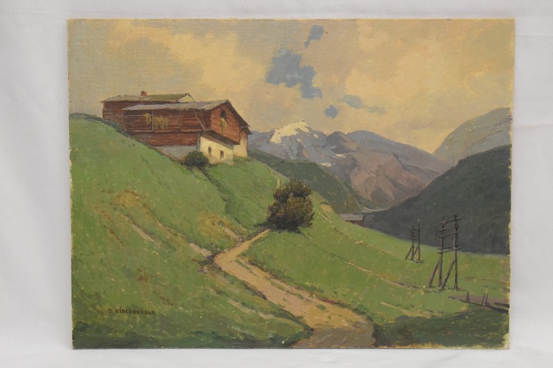 East Trail painting by Josef Eidenberger
