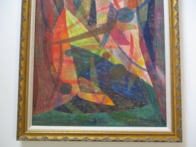 Martin Rosenthal Painting Abstract Mid Century Modernism New York Listed Artist gallery
