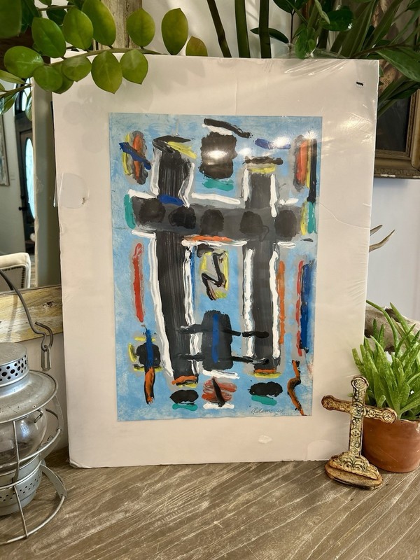 Jerry Adam’s 2004 Paintings Two Pack Abstract Art Brand New Never Unwrapped