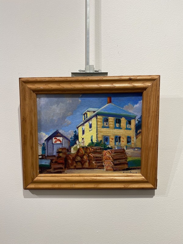 “Yellow Mill” George Lee Crosby Fine Art gallery